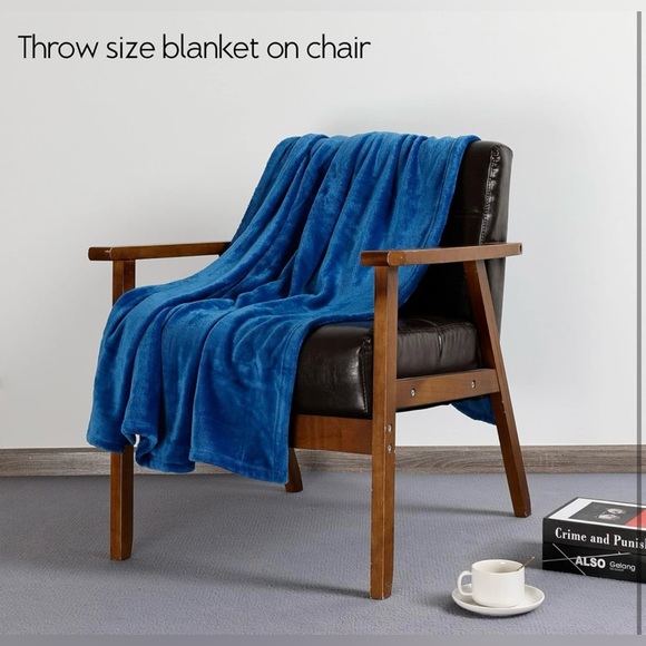 Fleece Blanket, Super Soft, Luxury Cozy Lightweight Microfiber Throw Size - NWT - Picture 2 of 8